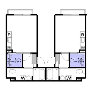 リバーアイランド【1階】の間取り
