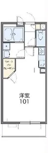 レオネクストナクティ【3階】の間取り