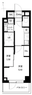 アーバンパーク高井戸【1階】の間取り