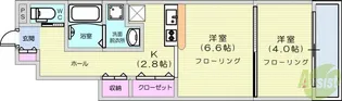 フェリーズ南仙台【1階】の間取り