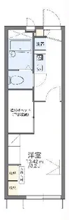 レオパレス英【1階】の間取り