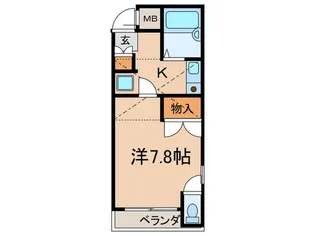サンパレス泉陽ヶ丘【2階】の間取り