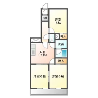 グランシャリオ【1階】の間取り