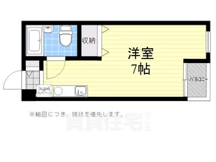 キャッスルアン【1階】の間取り