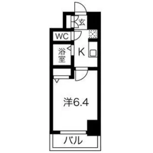 エステムコート梅田・天神橋リバーフロント【4階】の間取り