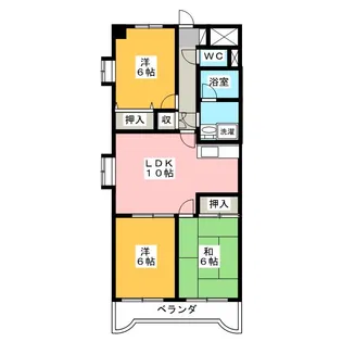 チェリーミニオン【1階】の間取り