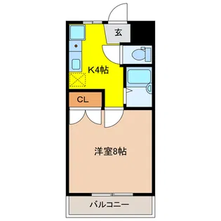 Slow Heights【2階】の間取り