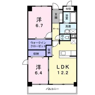 ココ プラザ【3階】の間取り