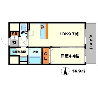 第23関根マンション【3階】の間取り