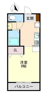 プレステージレジデンス南矢三【1階】の間取り