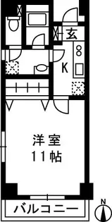 金谷ビル【5階】の間取り