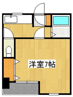 鹿児島県鹿児島市真砂町【マンション】の間取り