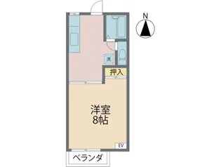 メゾン道【2階】の間取り