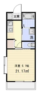 セリシール東小金井【1階】の間取り