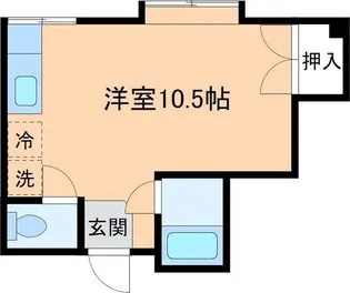 コープN&H【2階】の間取り