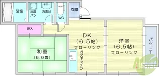ブリシャントヒルズ【2階】の間取り