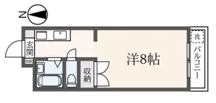 サンライズベル【2階】の間取り