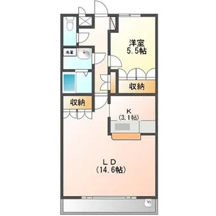 durer(デュレ)【1階】の間取り