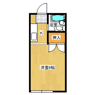 コーポマルヤマ【2階】の間取り