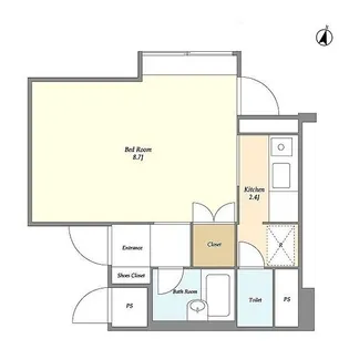 目黒LFV【2階】の間取り