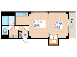 コ-ポN44【3階】の間取り