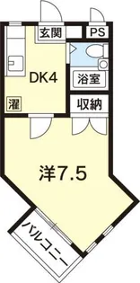 コーポアトリエ【2階】の間取り