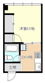 古瀬ビル【4階】の間取り