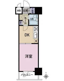 ダイアパレスいわき中央【8階】の間取り
