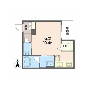 Shamaison新町T.H【1階】の間取り