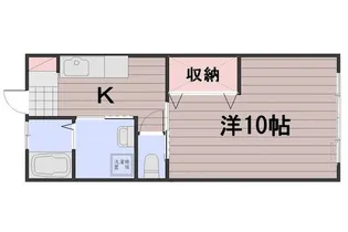 パインヒル奥田【2階】の間取り