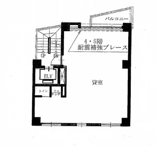 大村ビル【4階】の間取り