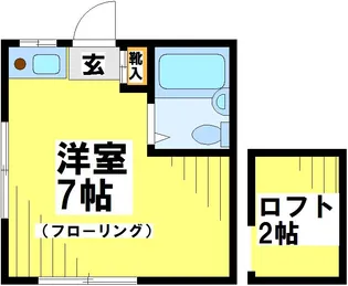 東京都府中市住吉町4【マンション】の間取り