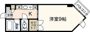 キャロンサンク【2階】の間取り