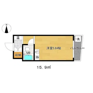 シャローム国分寺【4階】の間取り