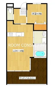 鹿児島県鹿児島市下竜尾町【マンション】の間取り