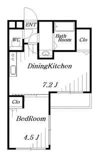 ソル ド レーヴ アッシュ【1階】の間取り
