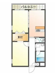 ガーデンハイツピュア【2階】の間取り