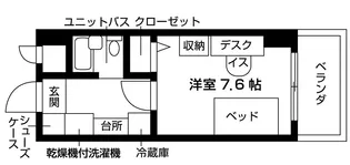 学生会館ゼファー【3階】の間取り