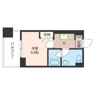 マストライフ中野坂上ANNEX【10階】の間取り