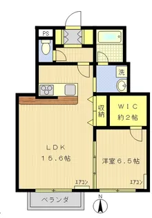 グランヴェール【2階】の間取り