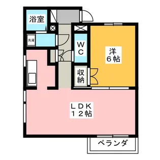 R WING II【3階】の間取り