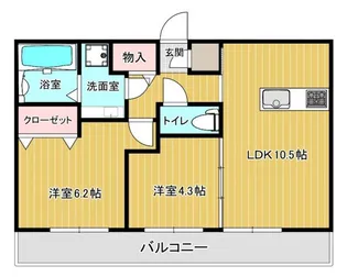 パークヴィラ杉水I【1階】の間取り