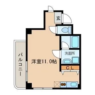 ルミエール代々木【3階】の間取り