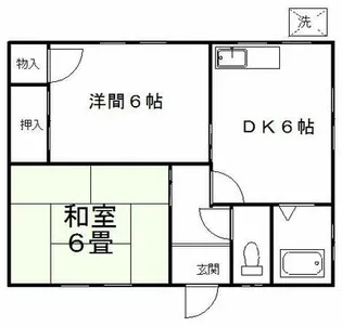 静岡県焼津市道原【一戸建】の間取り