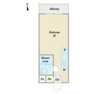 メゾン西中延台【3階】の間取り