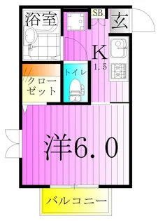 ピアーナ【3階】の間取り