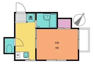 ローヤルコーポ【2階】の間取り