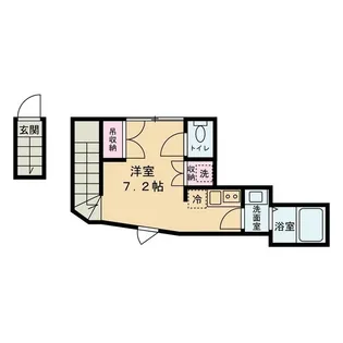 ピッコロッカ新小岩【2階】の間取り