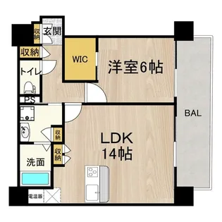 casa felice【6階】の間取り