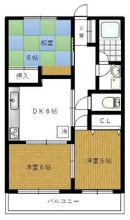 メゾン渋谷【1階】の間取り
